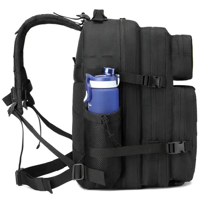 45L sac à dos extérieur pour hommes sac à dos Molle sac à dos de randonnée avec support de bouteille
