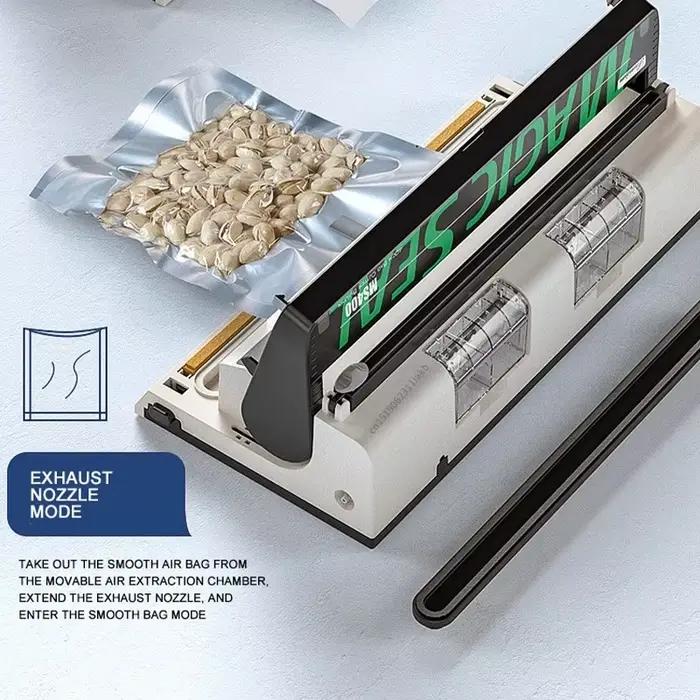 MAGIC SEAL MS400 Machine de scellage sous vide alimentaire meilleure Machine d'emballage de scellage