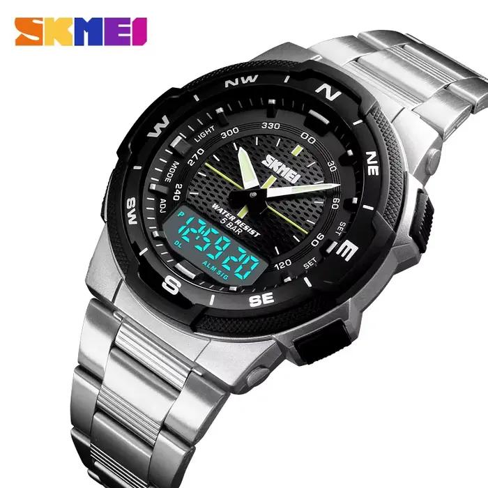 SKMEI 1370 luxe entièrement en acier affaires montre étanche Relogio Masculino montre hommes mode Sp