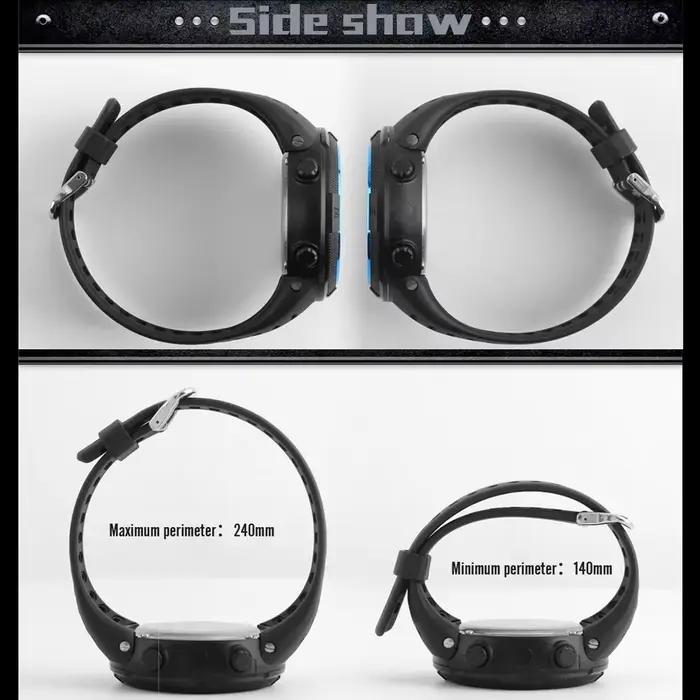 YIKAZE Y01 militaire hommes sport montre-bracelet multifonction hommes montres numériques étanche ho