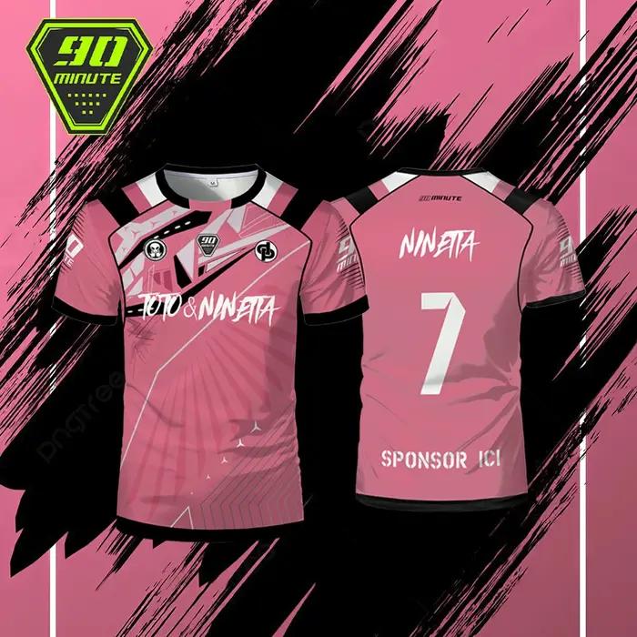 Été Chaude Maollot Jul T-shirt 90 Minute Sport Maillot Respirant En Plein Air À Séchage Rapide Chemi