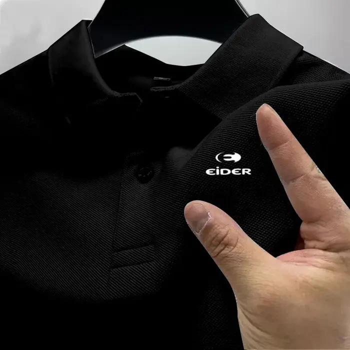 Polo décontracté de luxe pour homme 2026, vêtements d'été de marque de haute qualité à manches court