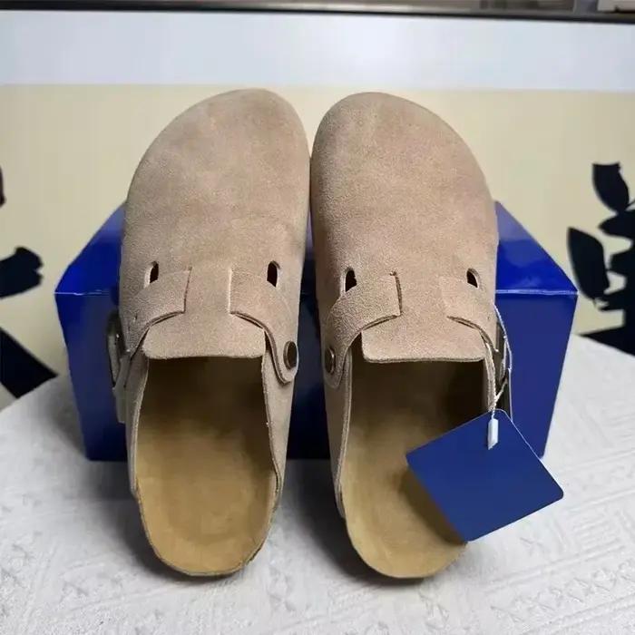 Sandales en cuir tendance printemps-automne 2026 pour hommes et femmes, style rétro décontracté, con