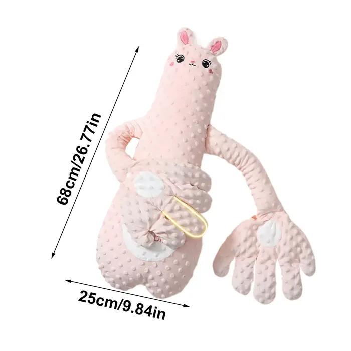 Poupée de Sommeil Apaisante pour Bébé avec Télécommande, Coussin Électrique Réglable à 3 Vitesses po