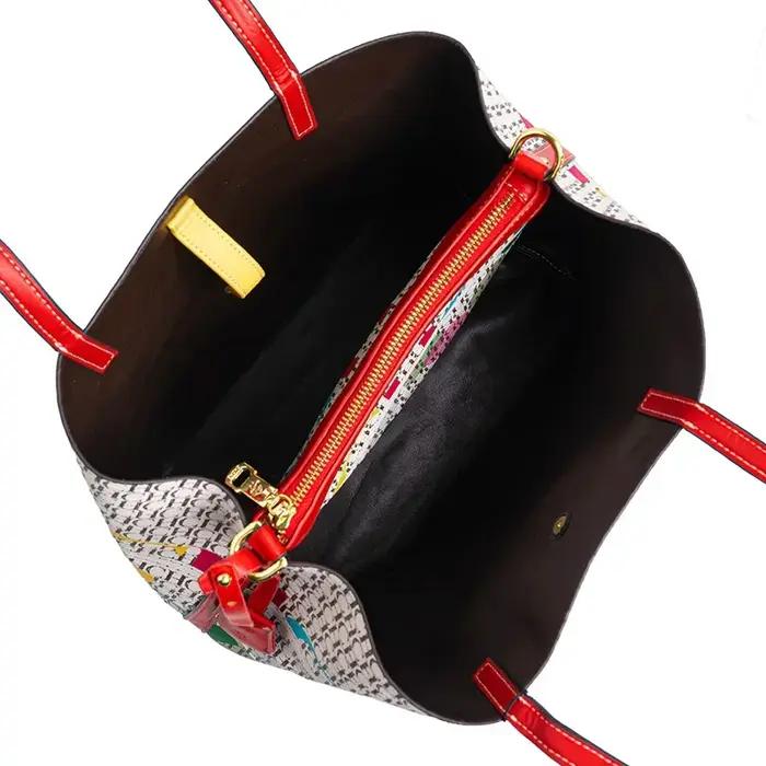 CH – sac à main de banlieue de grande capacité pour femmes, Design imprimé Unique, Style atmosphère