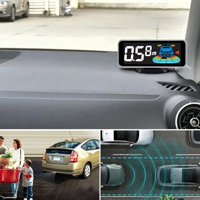Kit de capteurs de stationnement à Radar Multiple, rétro-éclairage, système d'affichage LED Parktron