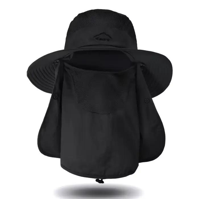 Chapeau de pêcheur, chapeau de soleil pour hommes, chapeau de soleil d'été à séchage rapide pour l'e