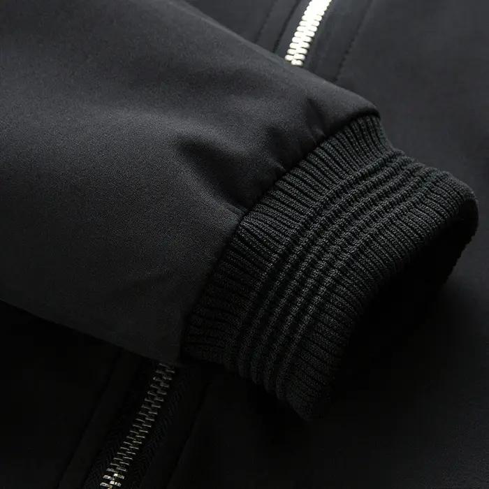 Hommes Bomber veste mince à manches longues vestes de baseball hommes coupe-vent fermeture éclair co