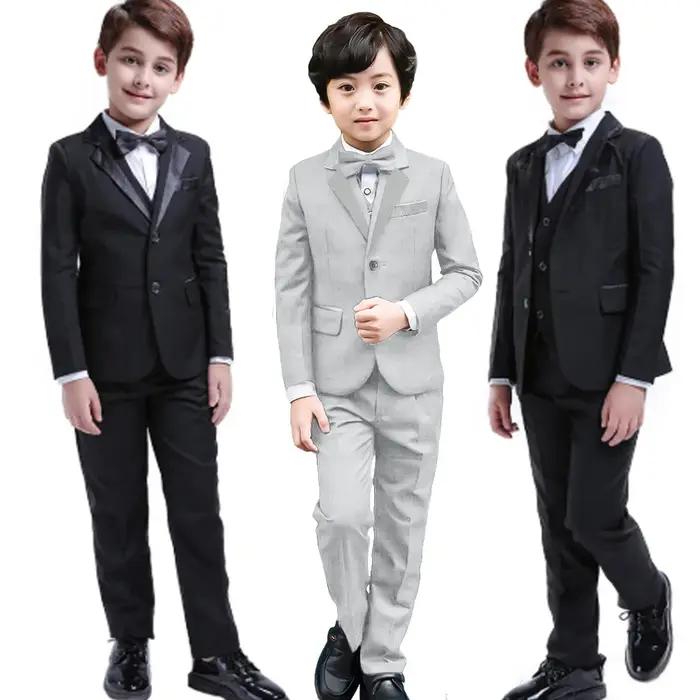 LOlanta 6 pièces costumes classiques pour garçons pour les mariages Blazer formel enfants chemise de