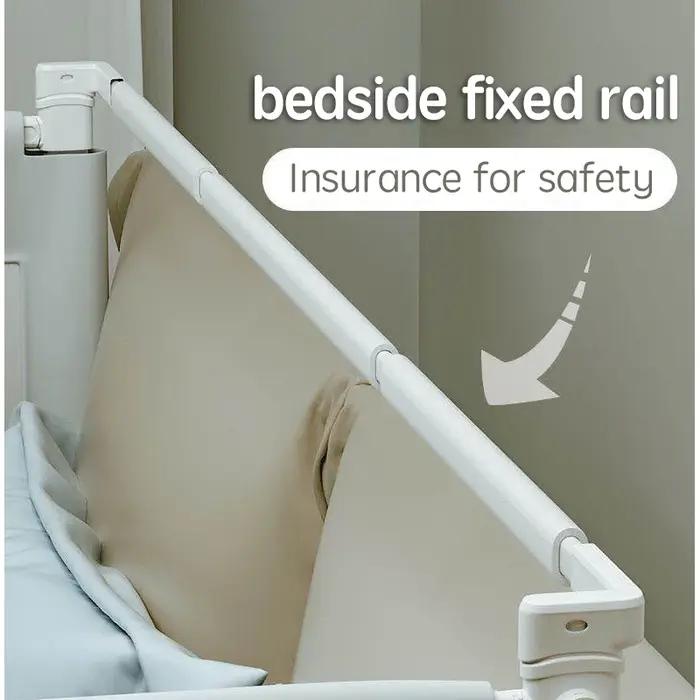 Accessoires pour balustrade de lit tige de fixation en frene remplissage d'ecart pour colonnes ceinture de securite pour installation de rail de lit pour maison familiale sécurité et decoration chambre a coucher