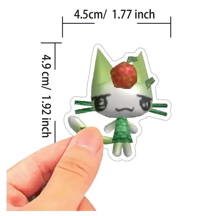 Autocollant Graffiti dessin animé Kawaii Inoue Toro, 50 pièces, chat mignon drôle, Scrapbook décorat
