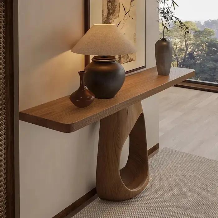 Table d'entrée élégante européenne, nouveau Console de rangement de Style chinois, gain de place, me