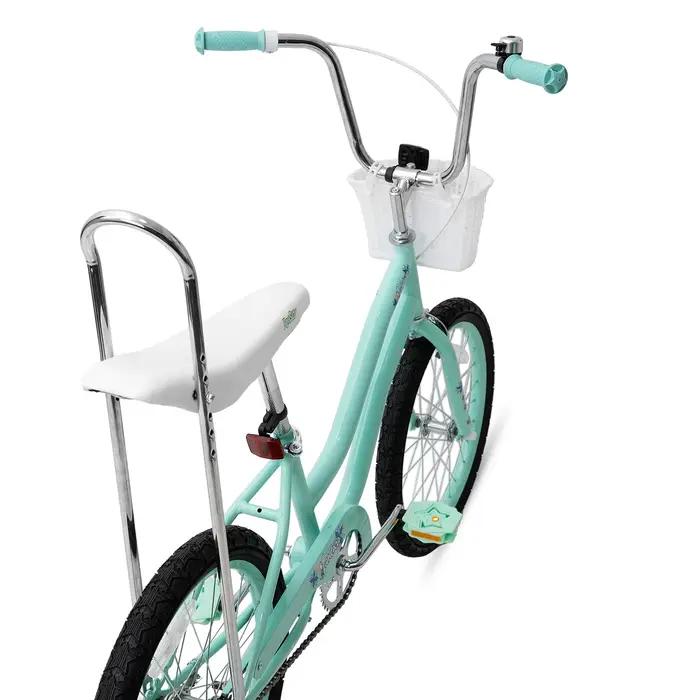 YSTAR-Vélo à Chaîne avec Roues d'Entraînement pour Fille de 7 à 12 Ans, Bicyclette avec Freins à Mai