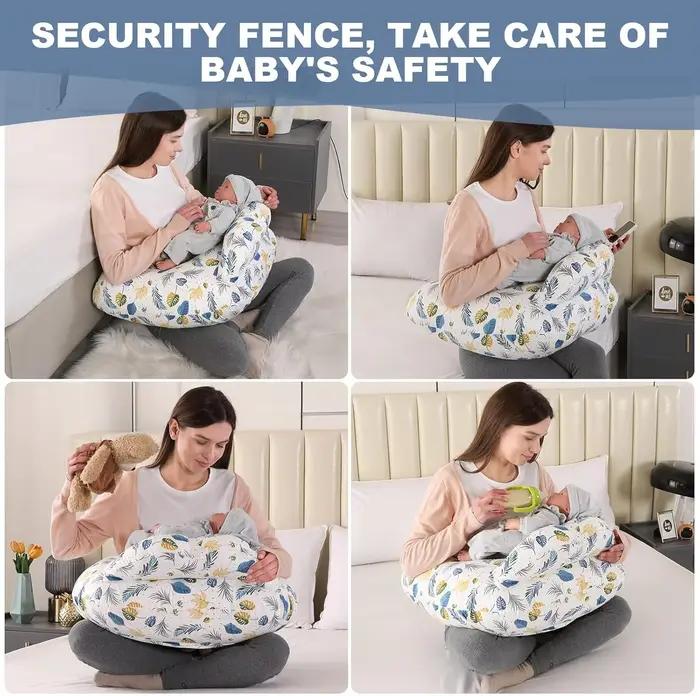 Oreiller d'allaitement pour bébé, oreiller d'allaitement en forme de U, oreiller de grossesse ergono