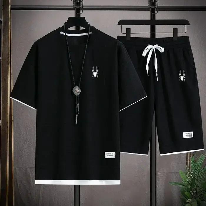 T-shirt à Manches Courtes pour Homme, Décontracté, Mode Coréenne, Été