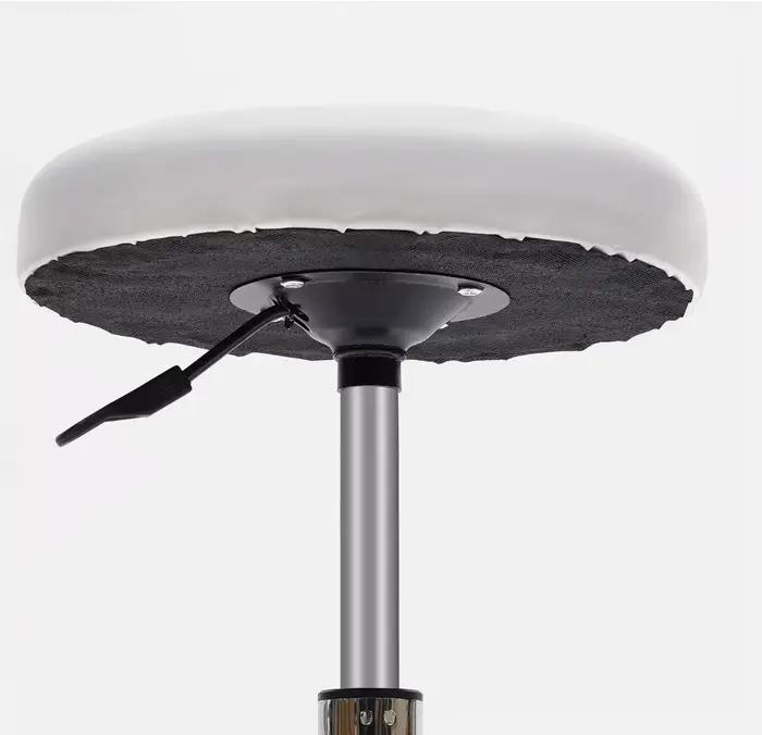 Tabouret roulant hydraulique, siège d'atelier, chaise, rouleau réglable, outil pivotant, Garage