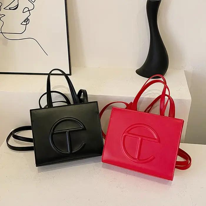 Nouveau sac seau mini tendance pour femme, sac à main polyvalent 3-en-1 avec poignée supérieure et b