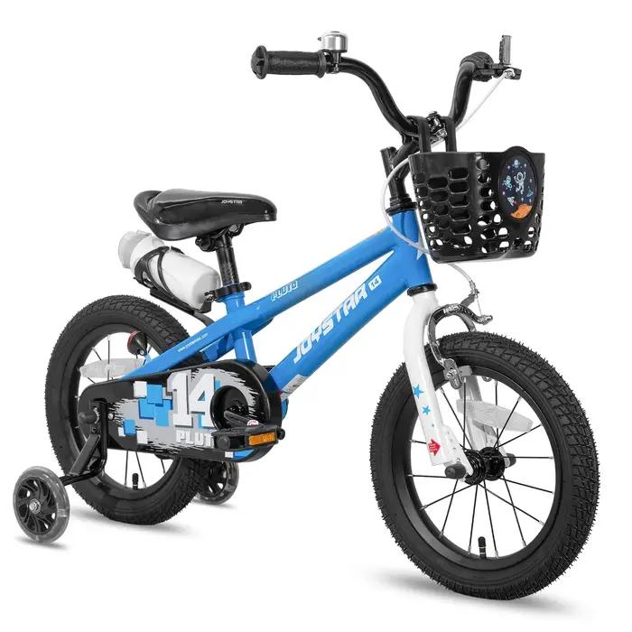 YSTAR-Vélo à chaîne pour enfants, pour garçons et filles de 3 à 12 ans, avec roues d'entraînement lu