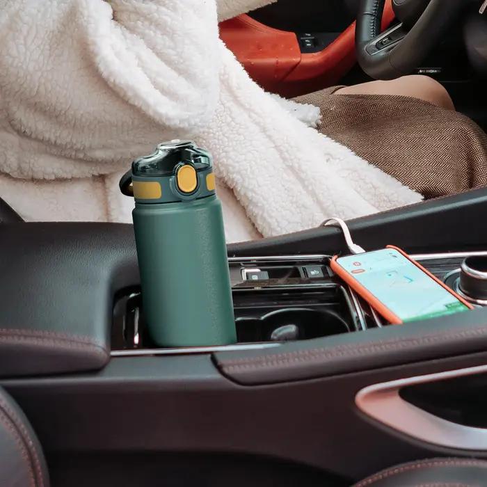 FEIJIAN bouteille Thermos avec paille 600ml 720ml tasse thermique en acier inoxydable flacon isolé p