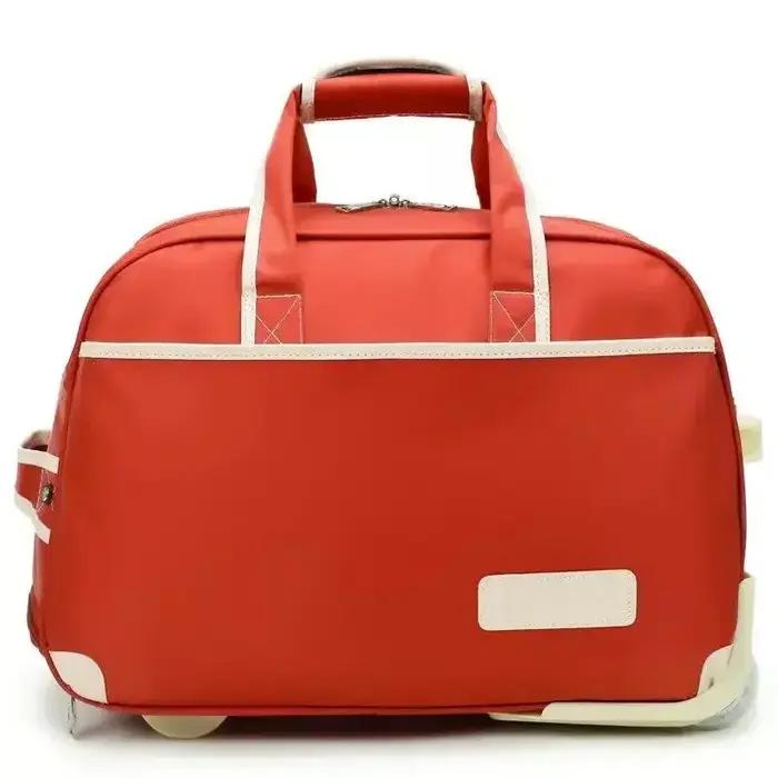 Valise Étanche à Roulettes pour Femme, Sac de -du-- end, Grand Sac à Roulettes
