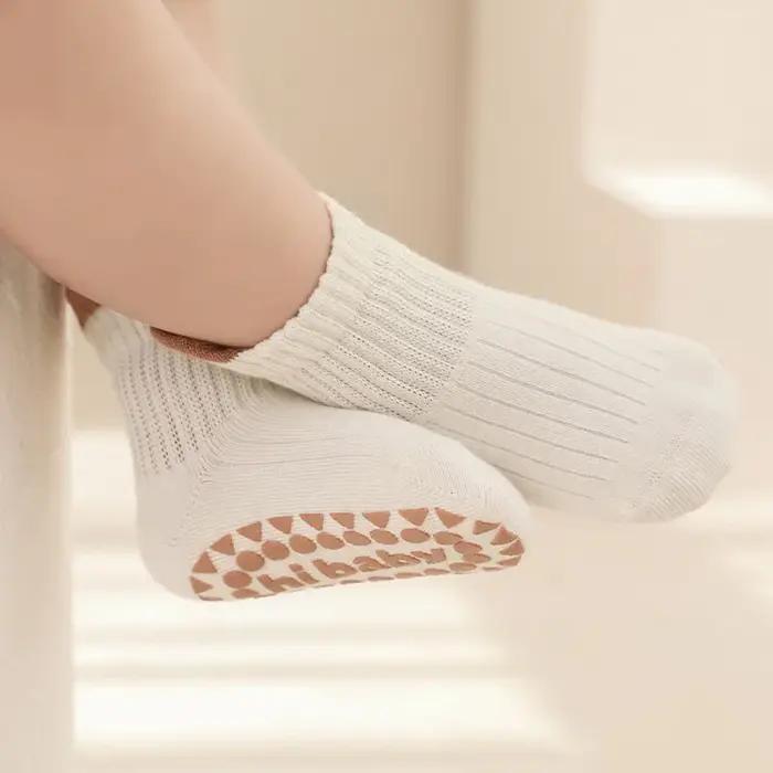 3 paires de chaussettes en coton pour enfants, garçons et filles, mignonnes, confortables, respirant