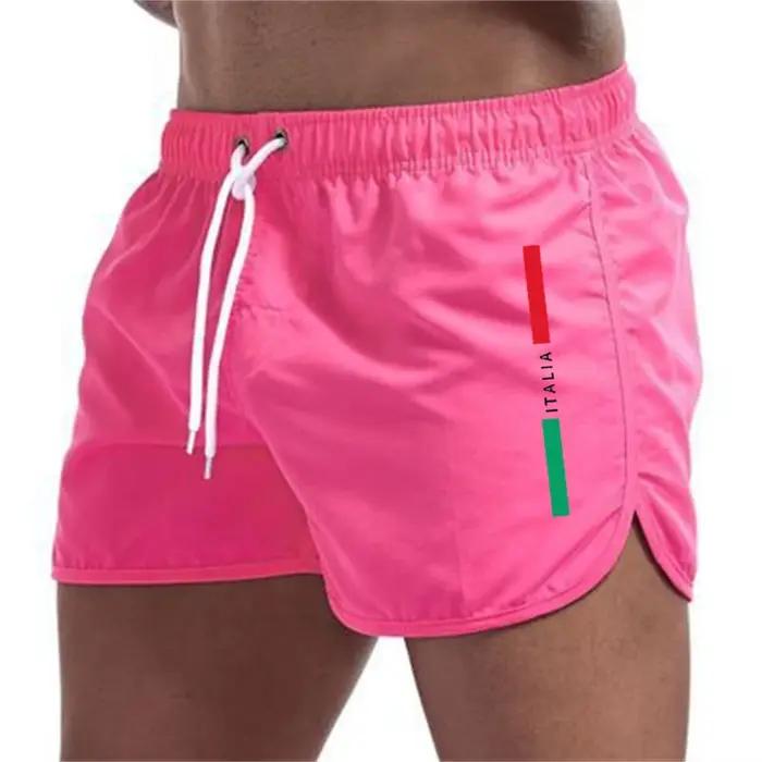 Nouveaux shorts de plage à séchage rapide pour hommes shorts de fitness maillots de bain d'été loisi