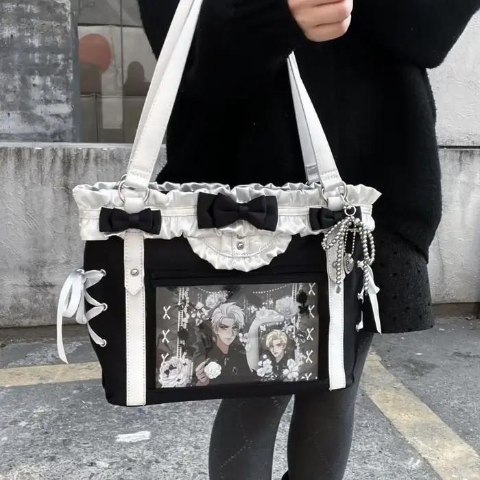 Nouveau design de mode pour filles, sac Y2K Ulzzang Ita, style preppy, sac à bandoulière pour femmes