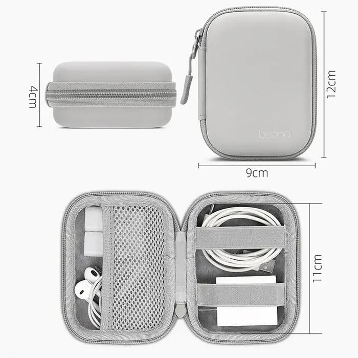 Mini sac de rangement Portable pour Gadgets numériques, coque rigide, étui de chargeur d'écouteurs e