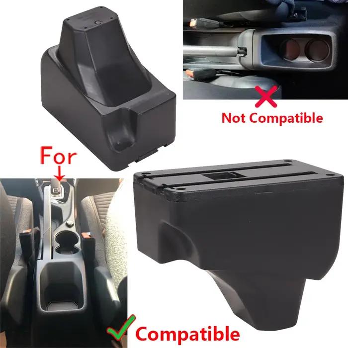 Boîte d'accoudoir pour Peugeot 208, boîte de rangement pour accoudoir de voiture 2019 – 2024, cendri