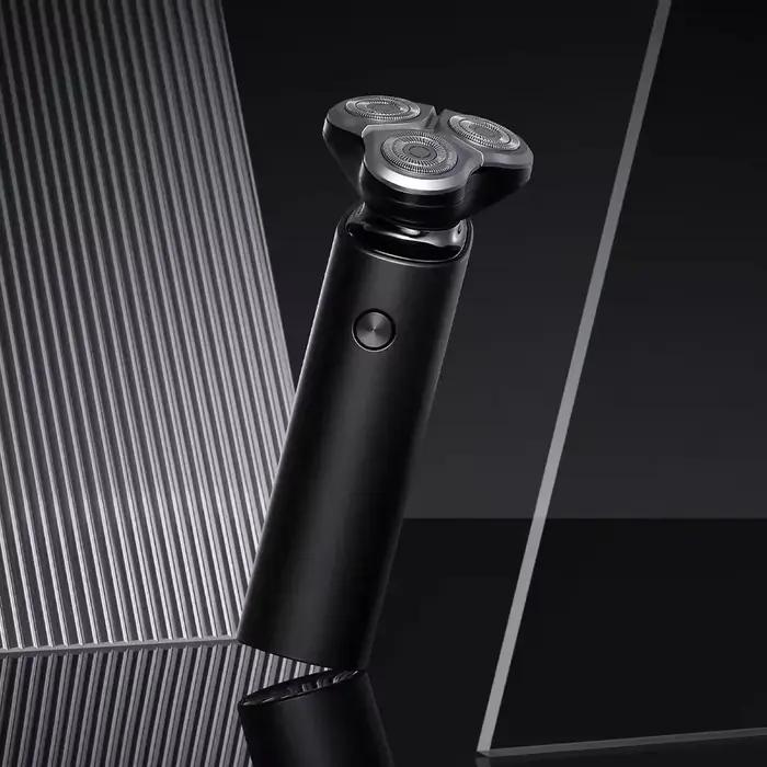 Rasoir électrique MIJIA S500, rasoir flexible portable à 3 têtes, rasage à sec et humide, tondeuse à