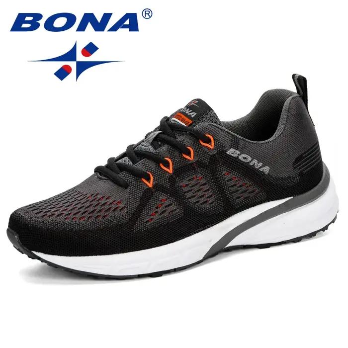 Chaussures de course confortables BONA, chaussures de sport respirantes et antidérapantes, chaussure