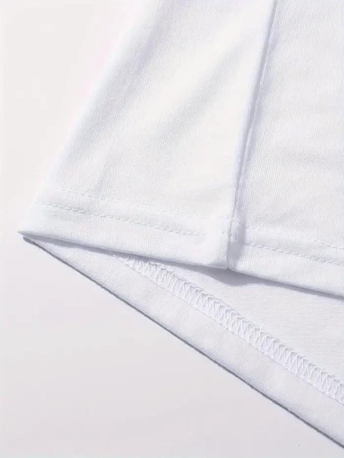 Années 90 T-shirt Paris Femmes Imprimé T-shirt Fille Manches Courtes Col rond Haut Décontracté pour