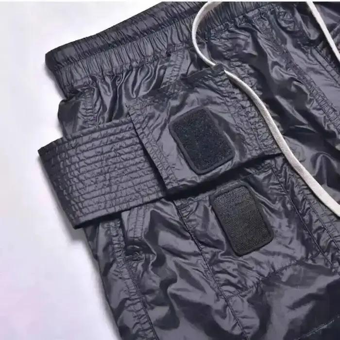 HKSH printemps été nouveau mince genou longueur pantalon jeunesse haute rue mode Shorts hommes Ins T
