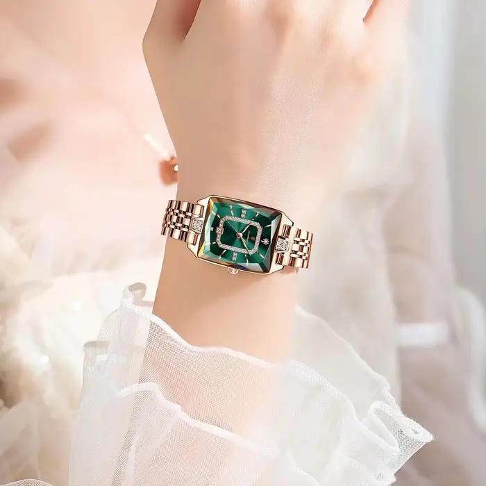 POEDAGAR luxe femme montre étanche Date haute qualité décontracté dames montre-bracelet en acier ino