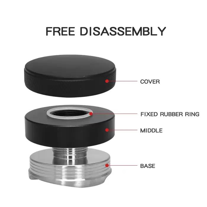 Distributeur de café, niveleur de doseur pour Lelit Anna Anita 57mm 57.5mm, en acier inoxydable, acc