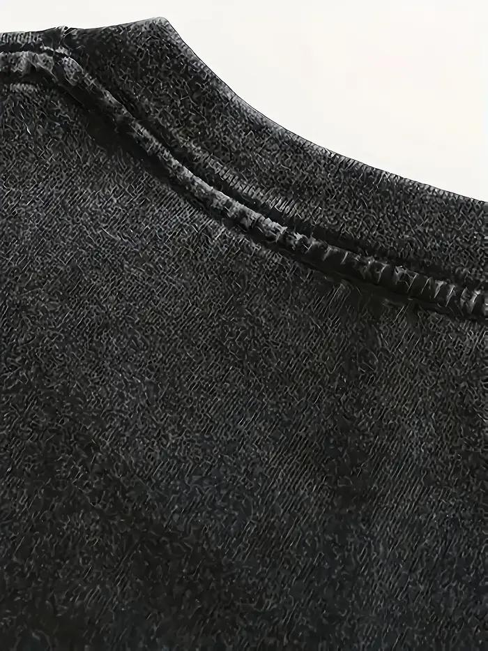 T-shirt à manches courtes pour homme, été, 100% coton, respirant, confortable, lavé à l'eau, polyval