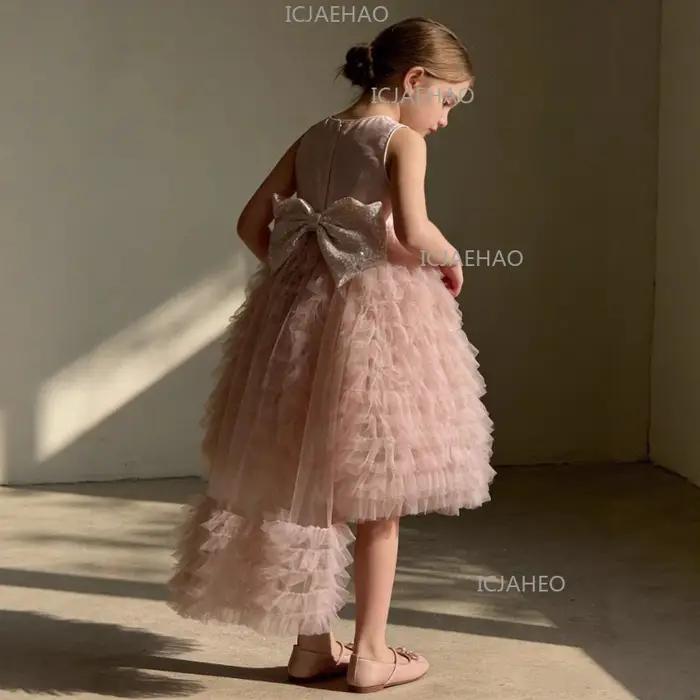 Nouvelle Robe de Cérémonie Princesse pour Filles 2026 – Tenue de Soirée pour Enfants, Idéale pour Sp