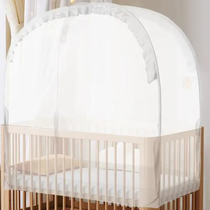 Tente de berceau Pop-Up pour bébé, couverture de berceau, auvent en maille respirante, pour garder l