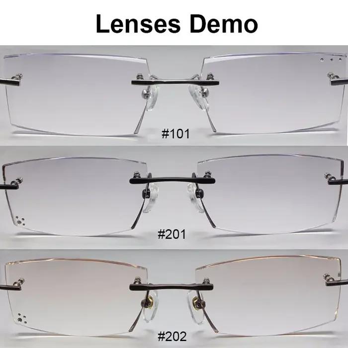 Reven Jate MR-8 lentilles teintées sur Prescription optique lentilles optiques asphériques Super ten