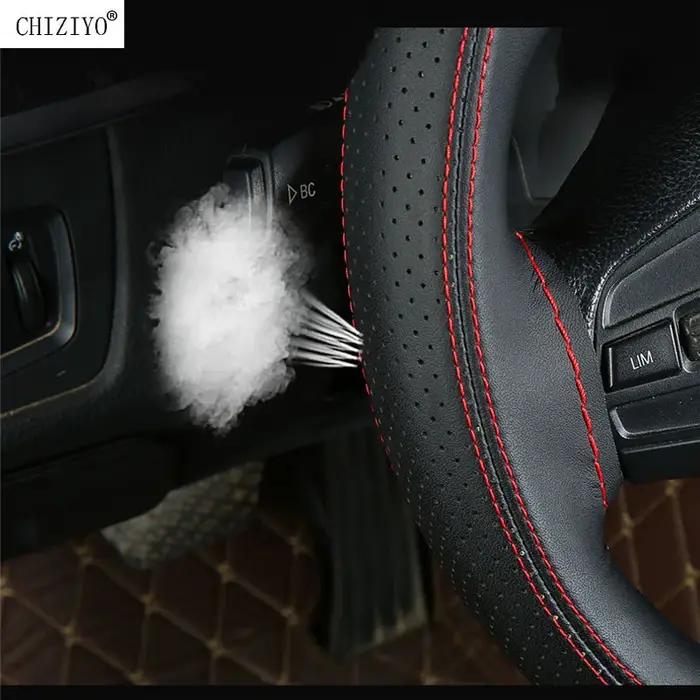 Housse de volant en cuir microfibre, couture à la main, pour sport, bricolage, aiguilles tressées, f