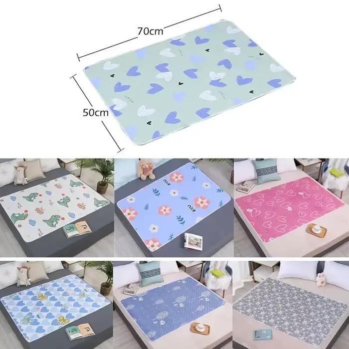 Matelas Confortable Respirant Imperméable Lavable Bébés Personnes Âgées Literie Douce Respectueuse Peau Occasions Spéciales