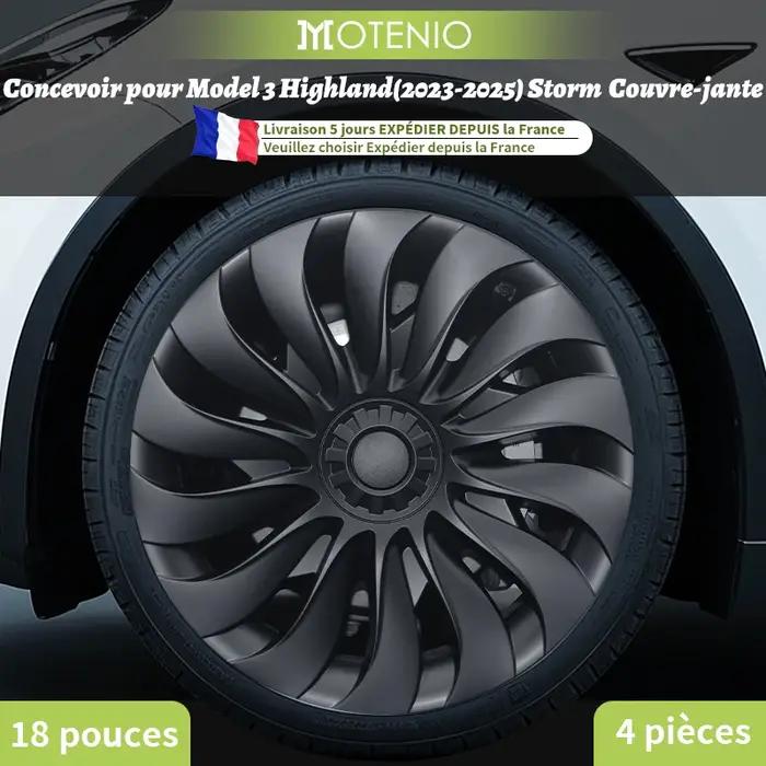 Conception de couverture de roue pour Tesla modèle 3 Highland 2023 – 2026