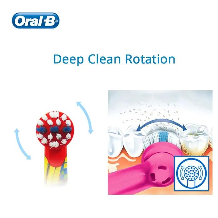 Têtes de brosse de rechange Oral B originales dessin animé pour Oral B enfants brosse à dents électr