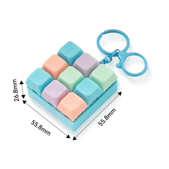 Fidget décompression 9 clavier clé jouet pour adultes Antistress jouets garçons filles Anti-Stress d