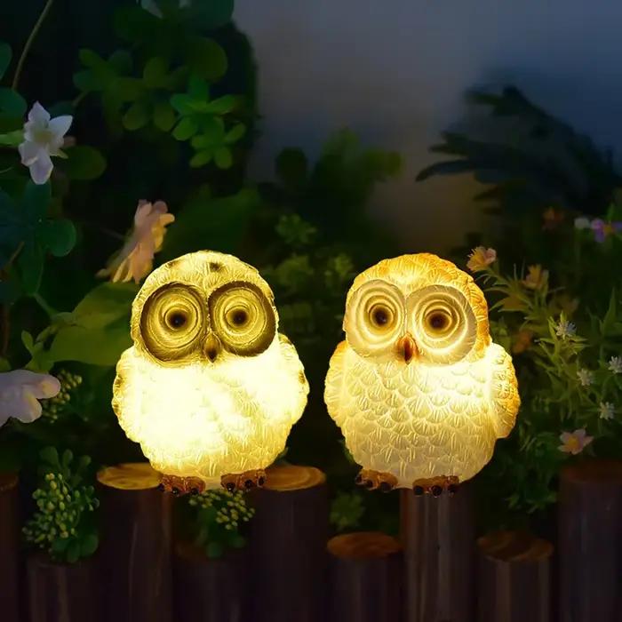 Lampe Solaire LED Imperméable, Luminaire Décoratif d'Extérieur, Idéal pour un Jardin, une Cour, un d
