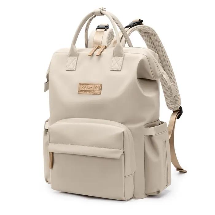 GOLF MUNISac à dos grande capacité pour maman, sac à dos pour bébé, sacs à dos avec biSantos, poches