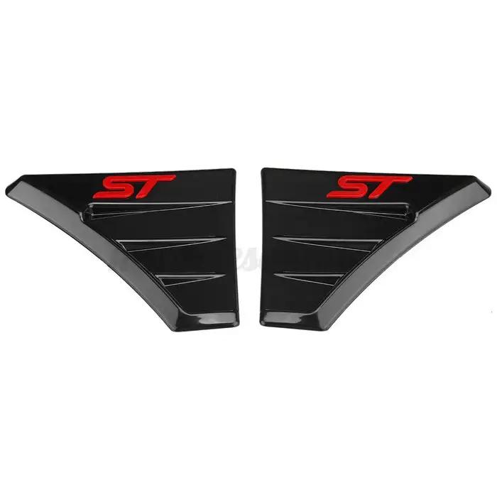 Paire de becquet de garde-boue latéral de voiture, évent de sortie pour Ford Focus MK2 MK3 RS, capot