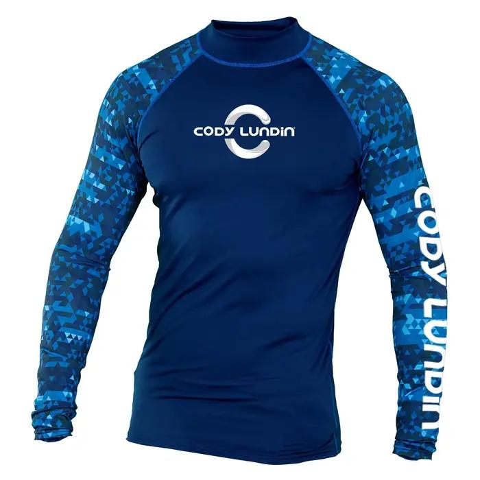Surf natation plongée T-Shirts Compression longue éruption garde maillots de bain hommes Protection