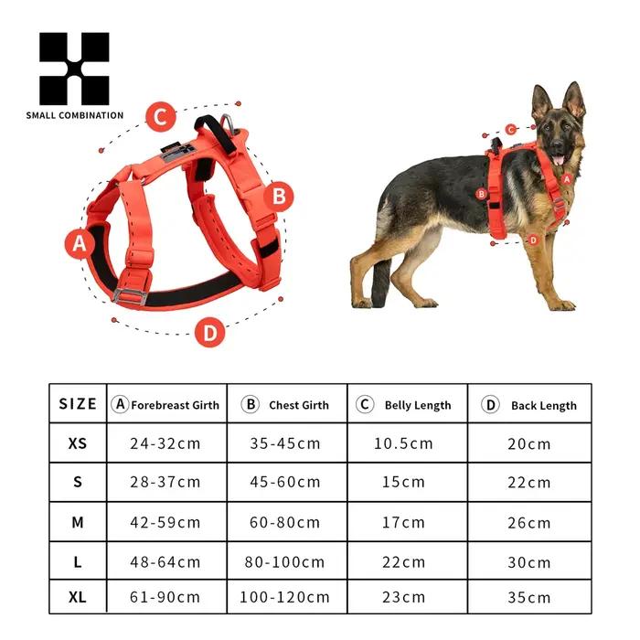 Harnais réfléchissant pour chien