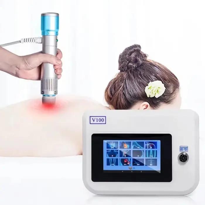 Équipement de physiothérapie Portable, Machine de thérapie par ondes de choc électromagnétiques, sou